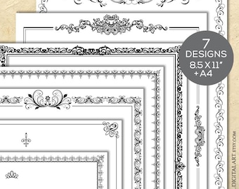 Amazon | Decorative Frames and Borders (Dover Pictorial