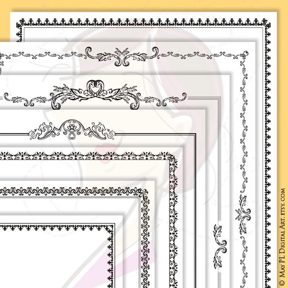 border png frames decorative