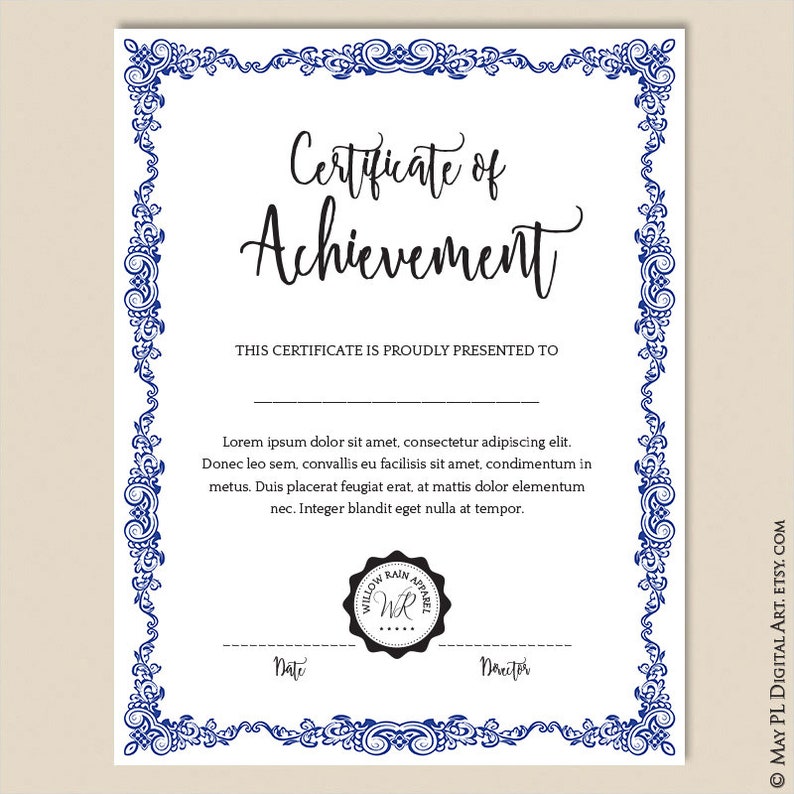 Certificate Award, Wedding Invitation, Ancient Patterns Frames Clipart ...