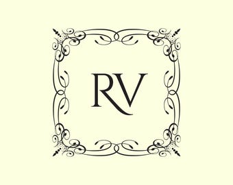 Border Frame Designs, Square Labels and Tags Clipart - Vintage