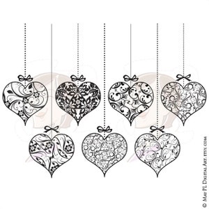 Herzen Clip Art Kommerzielle Nutzung Hochzeit Valentinstag Floral Swirl Rahmen Form Grafik Blumen Clipart Digital Scrapbook VEKTOR Png Bilder 10244