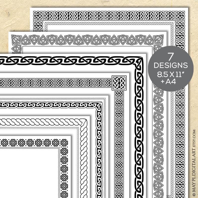 Snake Border Art - Etsy