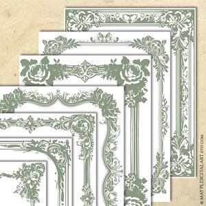 Viktorianische Hochzeit-Einladung Urkunde - Urkunde Dekor Urkunde Urkundenschmuck 11069