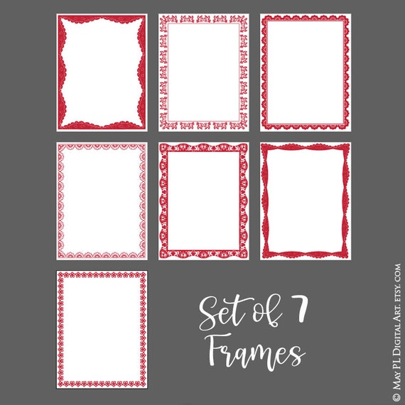 Spanish Borders And Frames