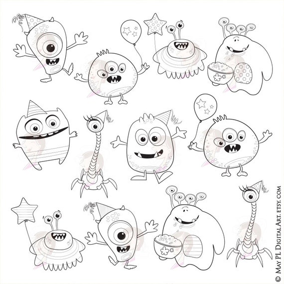 9500 Top Coloring Pages Cute Monsters Images 9500 Top Coloring Pages Cute Monsters Images