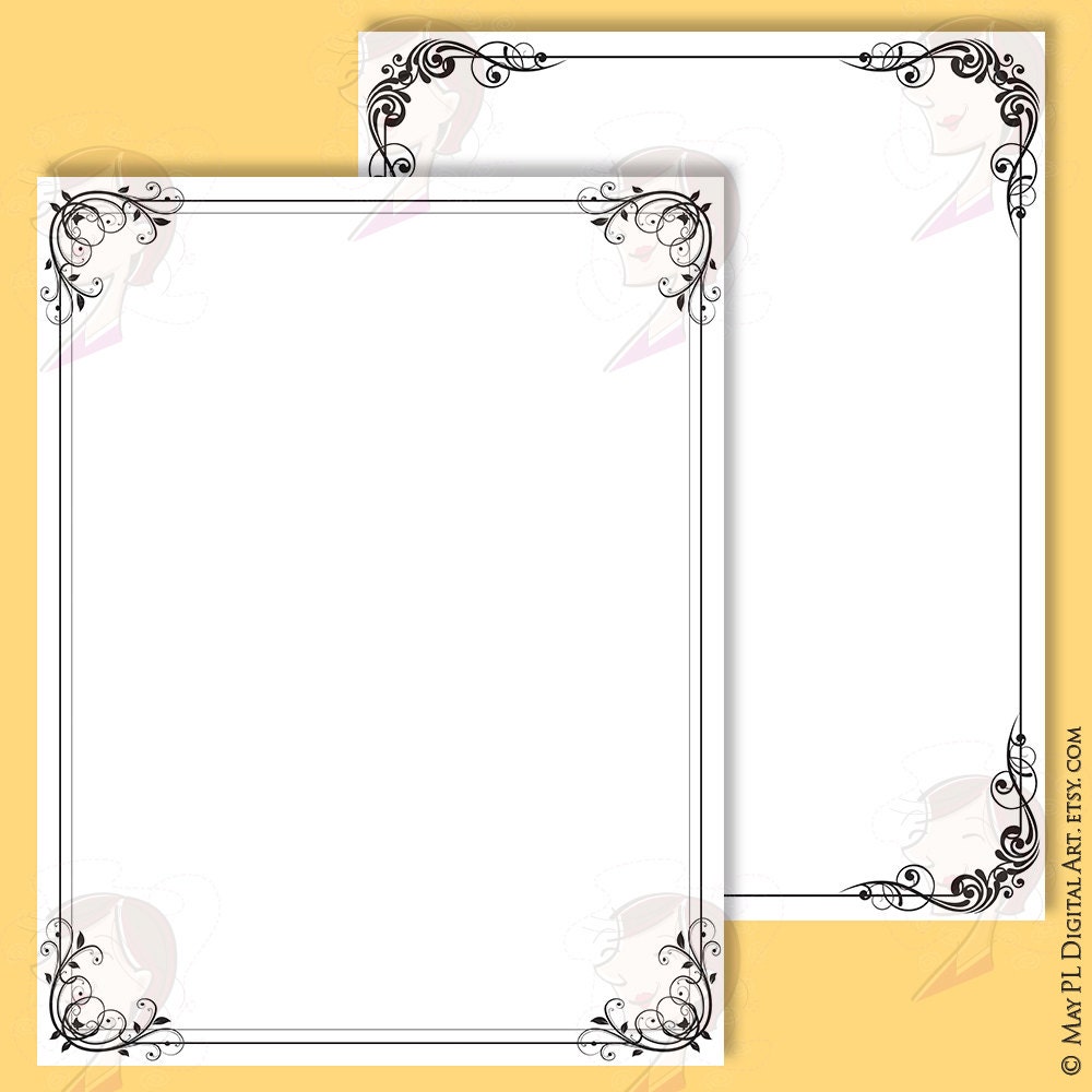 Border Frames Rectangle Certificate Decorative Frame Borders