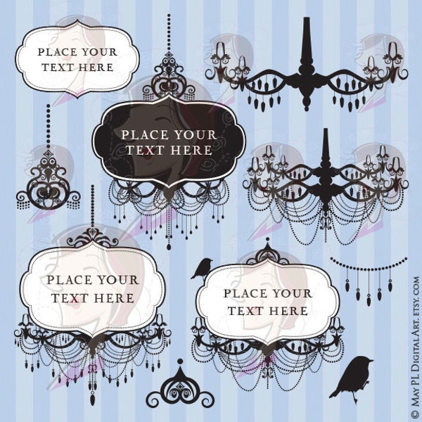 Elegant Clip Art - Etsy