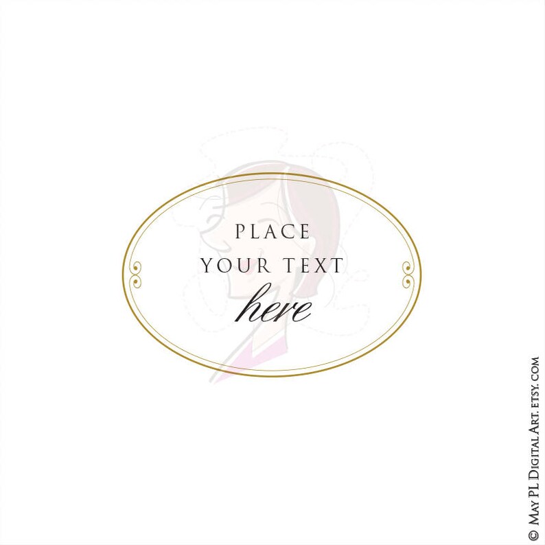 Antique Gold Frames and Text Dividers Ornate Corners Design Etsy