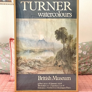 JMW Turner British Museum Framed Water Colour Print
