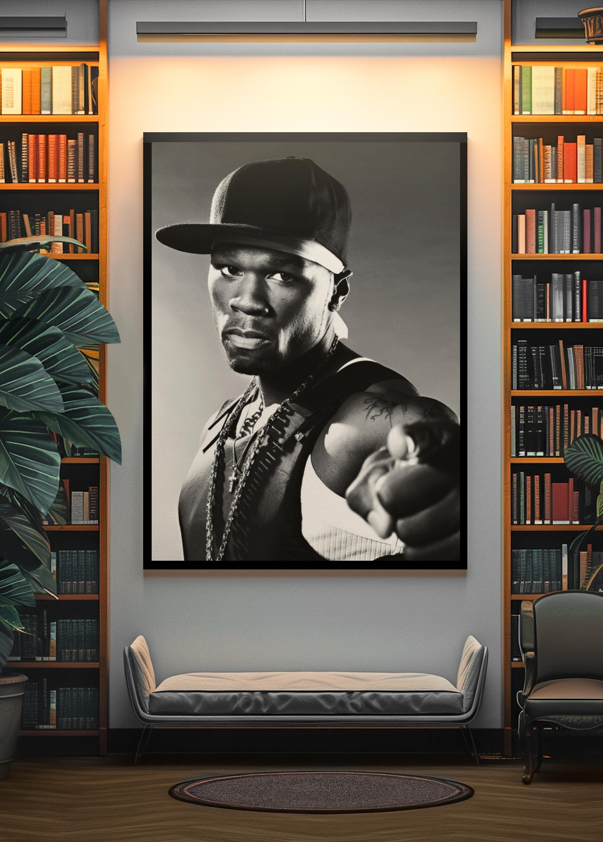 50 cent album poster - Etsy 日本