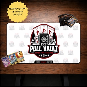 Custom Whatnot Streamer Card Break Mat, Sports Card Breaker Logo Mat, Trading Card Stream Setup Desk Mat, Whatnot Branding Playmat