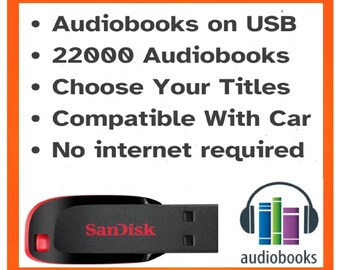100 Audiobooks on USB MP3 | Choose Your Own Audiobooks