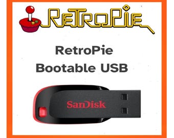 RetroPie x86 Bootable USB | Retro Gaming | Raspberry Pi OS on Any PC