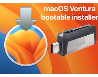 macOS Ventura 13 Bootable USB Installer