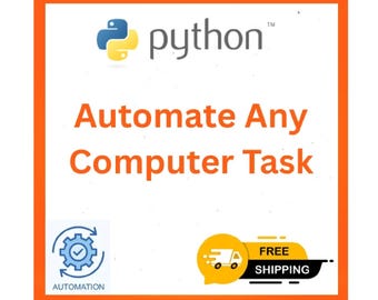 Custom Python Automation Program | On Demand Automateion For Computer Any Task
