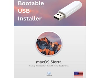 macOS Sierra 10.12 Bootable USB Installer | Upgrade & Recovery Tool for Older Ma
