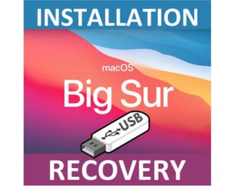macOS Big Sur Bootable USB Installer | Clean Install • Recovery • Upgrade Tool