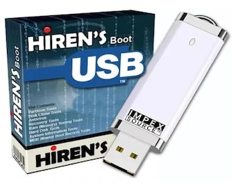 Hiren’s BootCD PE 2026 Bootable USB | Password Reset • Data Recovery • PC Repair Tool