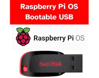 Raspberry Pi Desktop Bootable USB | Full Pi OS on Any PC | 16GB