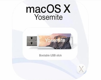 macOS Yosemite 10.10 USB Installation Stick for MacBook & iMac | Bootable Mac OS Installer