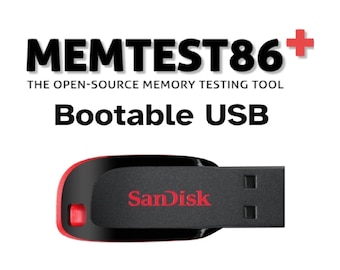 Memtest86 USB Drive | Memory Test Tool | Diagnose RAM Errors PC Repair