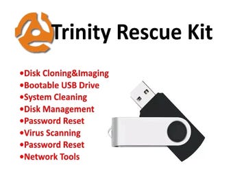 Trinity Rescue Kit: Virus Scan, System Recovery,Repair,Malware Removal Toolkit