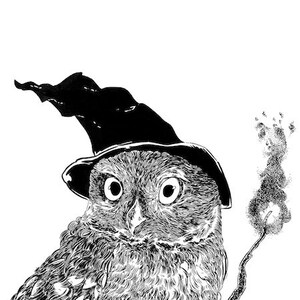 PRINT - The Witches Assistant A5 Wall Decor.