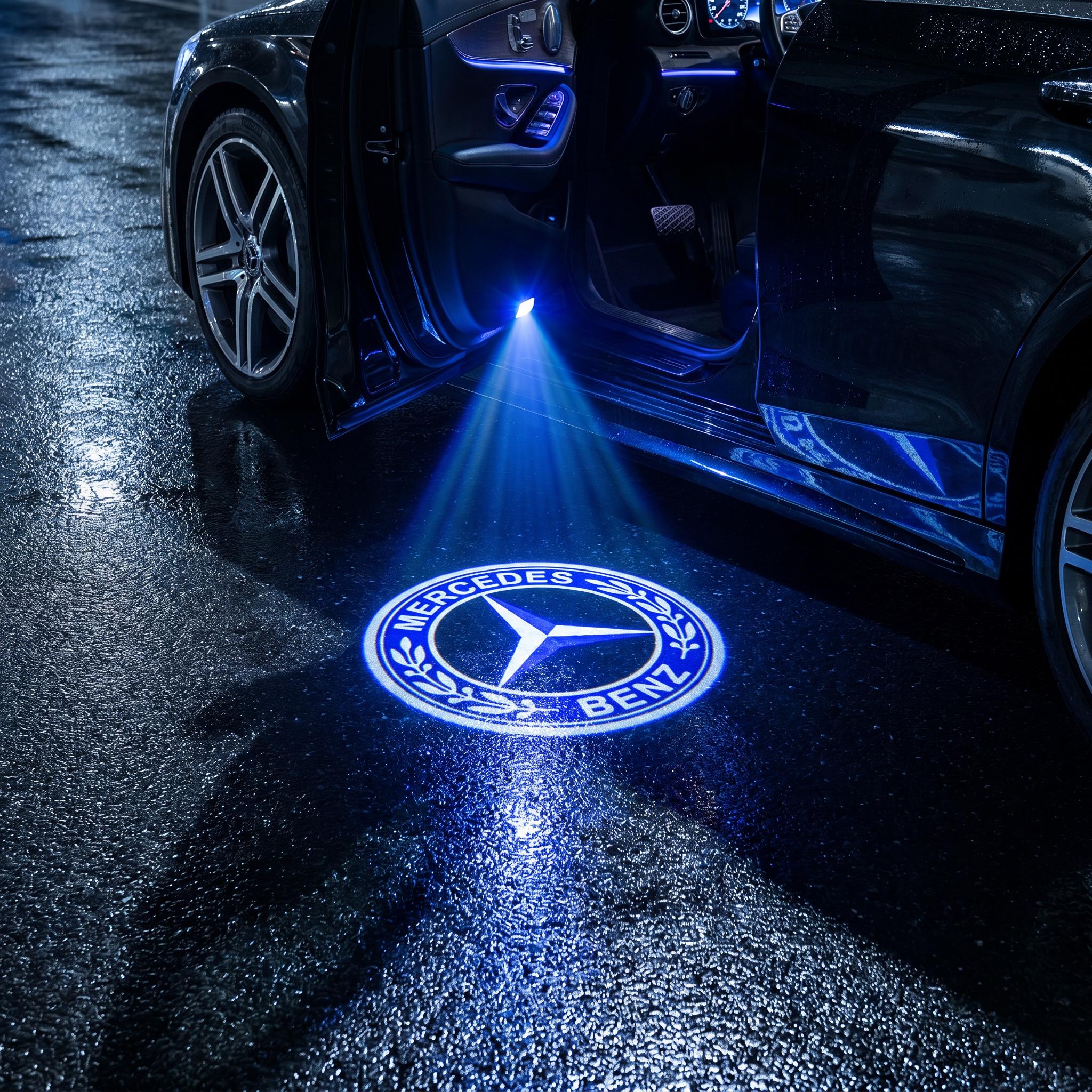 Mercedes door light - Etsy 日本