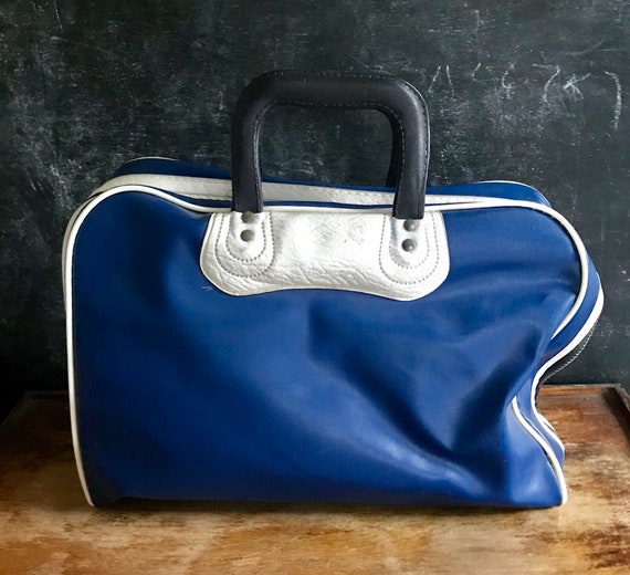 Vintage Vinyl Gym Bag. Johnson And Johnson Engineers.… Gem