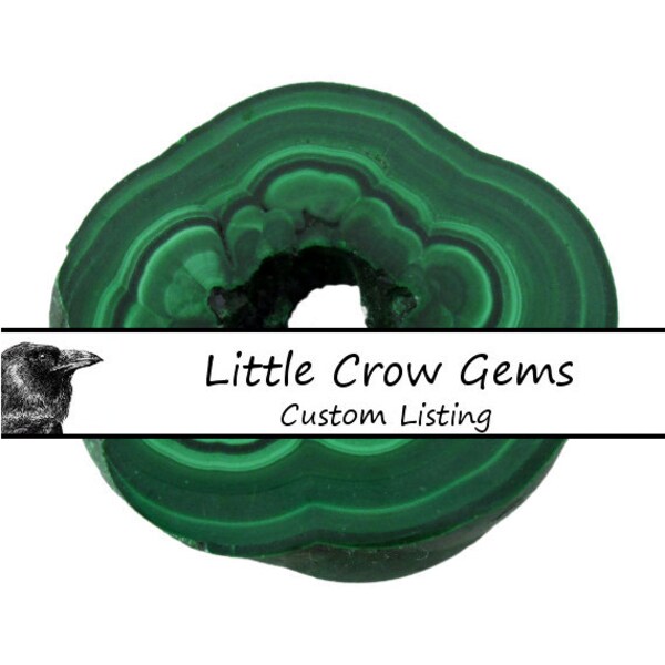 Custom Listing for Chiara - Amethyst Cacti, Spirit Quartz, and  Malachite Eyes