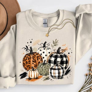 Pumpkin Harvest Season Tee, Autumn Graphic Shirt, Fall Pumpkin Lover T-Shirt, Rustic Fall Gift