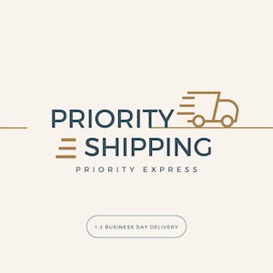 USPS Priority Express - 1-2 Days Shipping - Priority Shipping - UPGRADE an Existing Order - RUSH processing