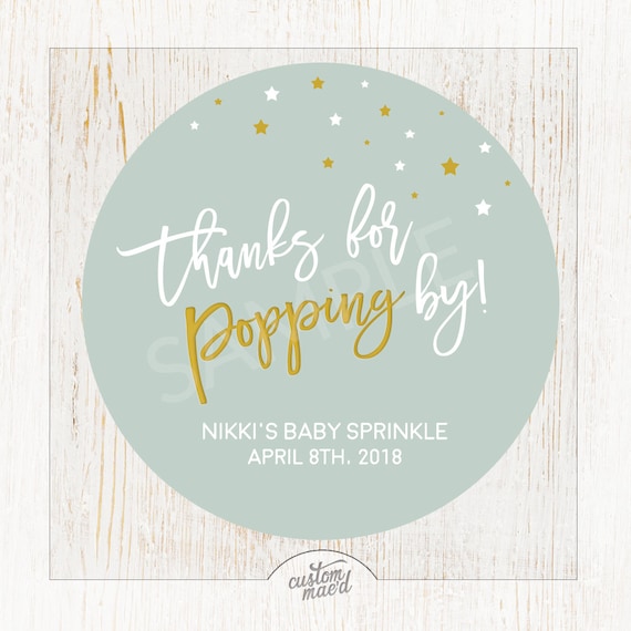 etsy baby shower tags