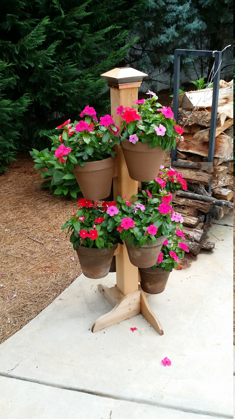 7 to 10 inch terracotta pot brackets, Pot holders, Clay pot holders, Clay pot brackets, Herb garden, Flowers, Strawberries, Peppers, image 3