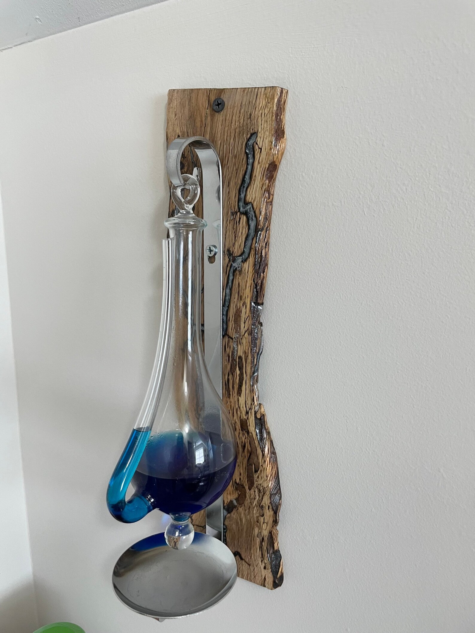 Old World Glass Barometer Used Since the Viking Days. Storm Etsy