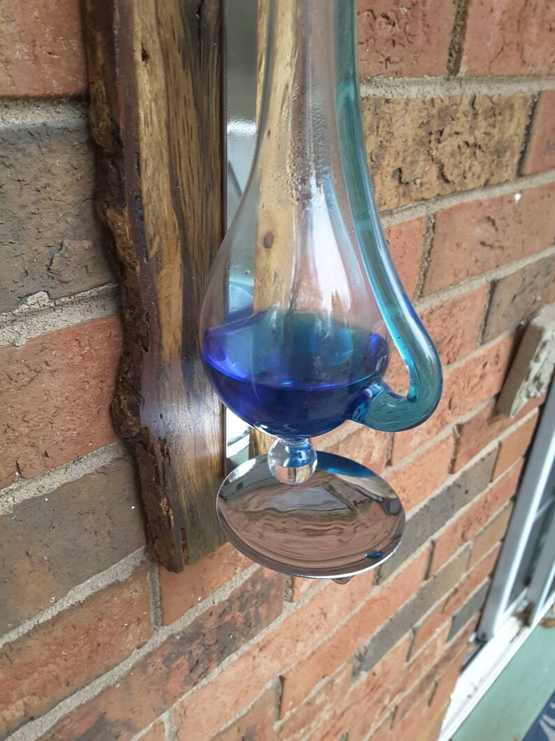 Old World Glass Barometer Used Since the Viking Days. Storm Etsy