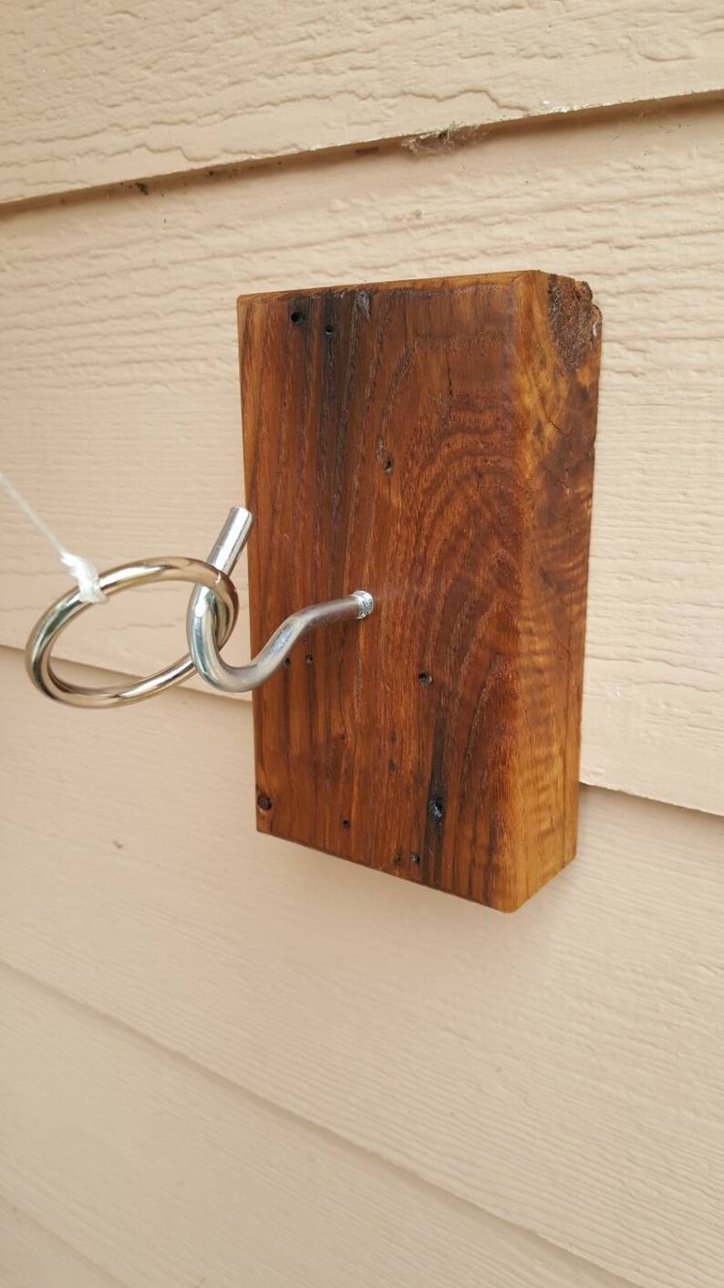 Old English pub ring toss game. Man cave ring toss game. Home bar / game room ring toss game. Reclaimed lumber ring toss game