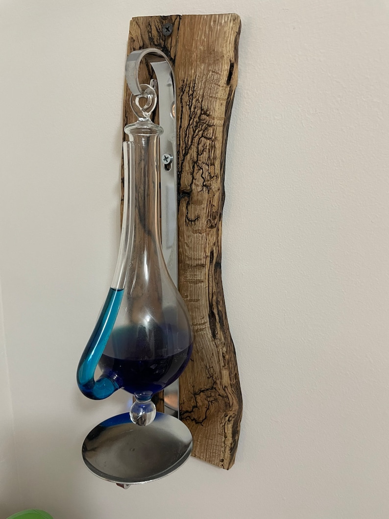Old World Glass Barometer Used Since the Viking Days. Storm Etsy