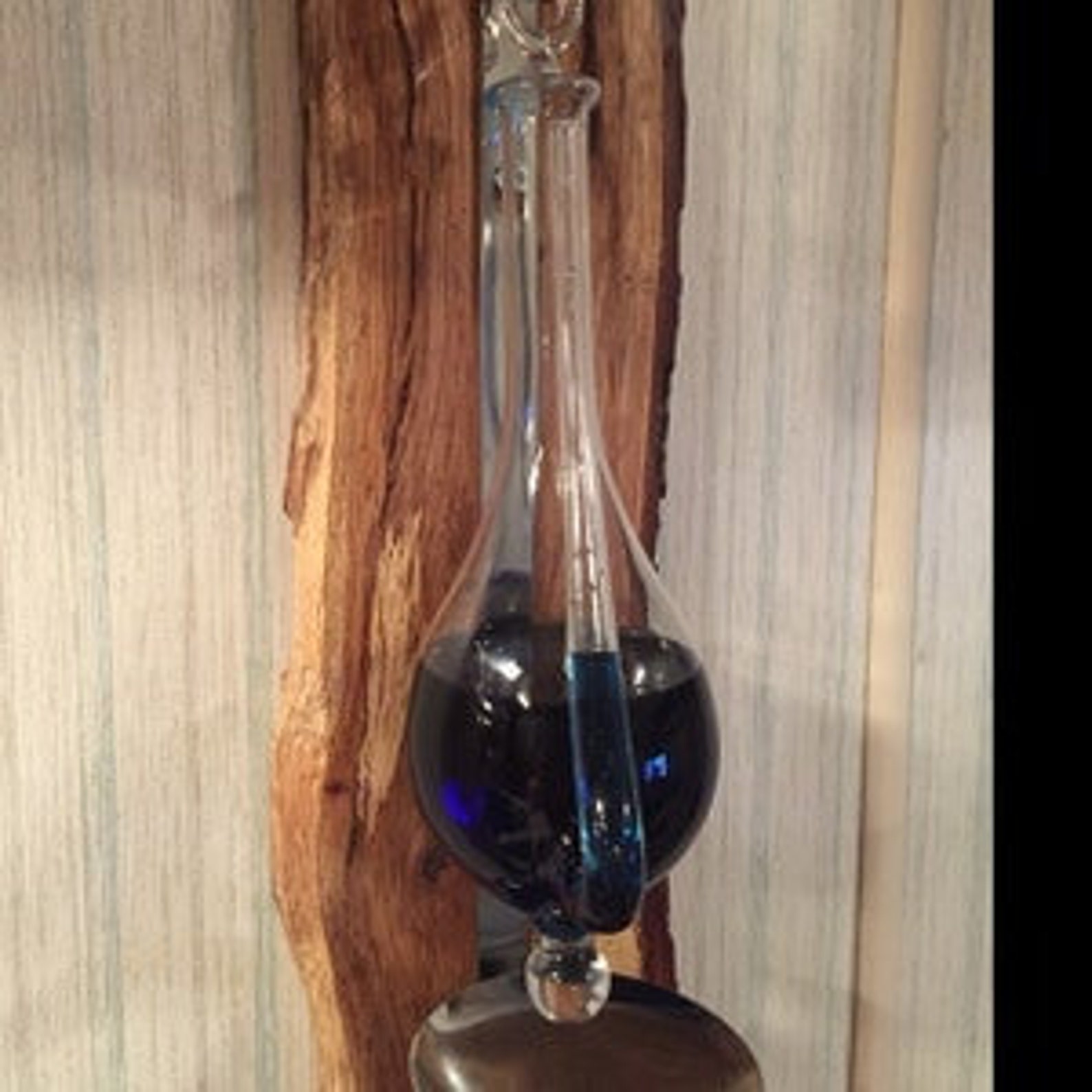 Old World Glass Barometer Used Since the Viking Days. Storm Etsy