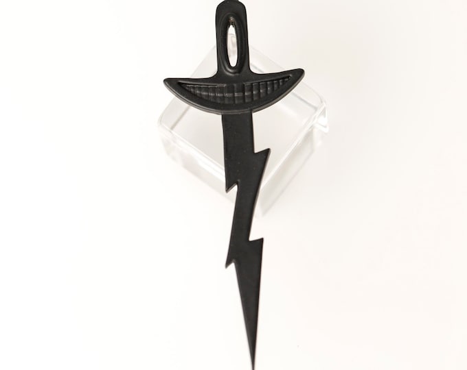 SOLD! Matte Black Smile bolt