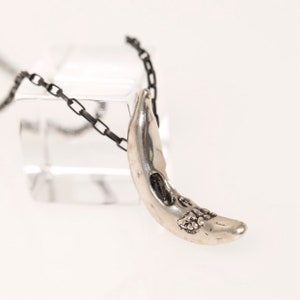 Large Silver Banana pendant