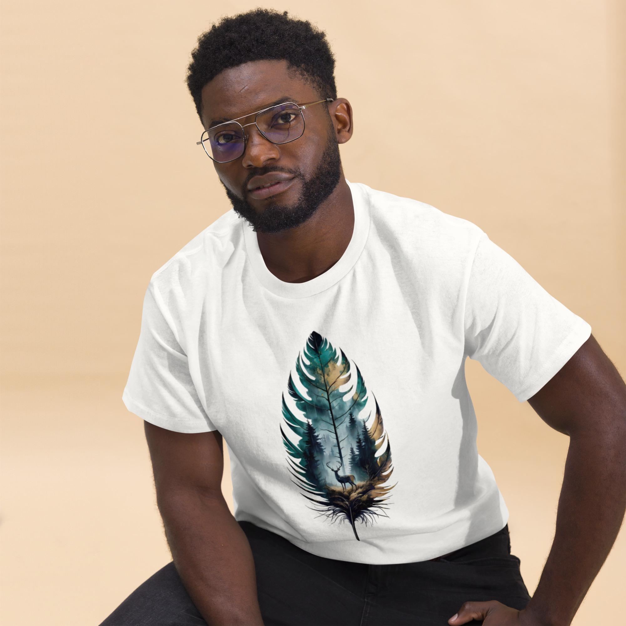 Feathers T Shirt - Etsy Australia