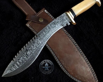 Handmade Kukri knife | Forged Carbon Steel Blade | Traditional Nepalese Craftsmanship
