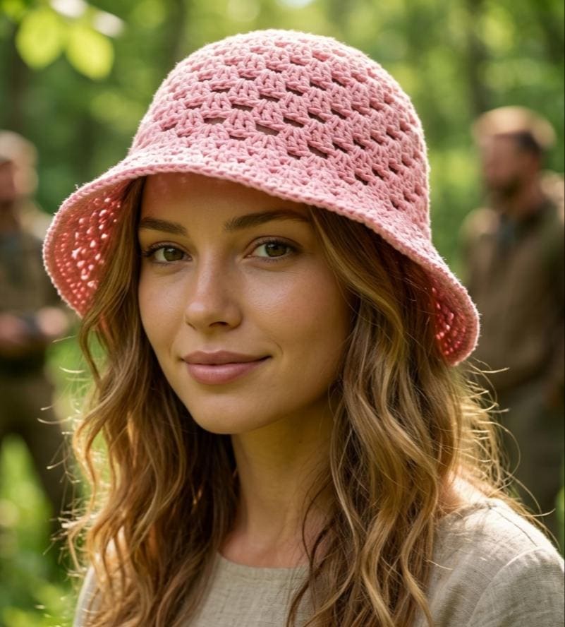 30 Bucket Hat Crochet Patterns for Trendy, Giftable Makes 29 Granny Block Summer Bucket Hat
