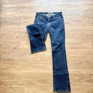 VTG Y2K Levi’s SilverTab Flare Jeans Dark Wash Low Rise Bootcut 28x30