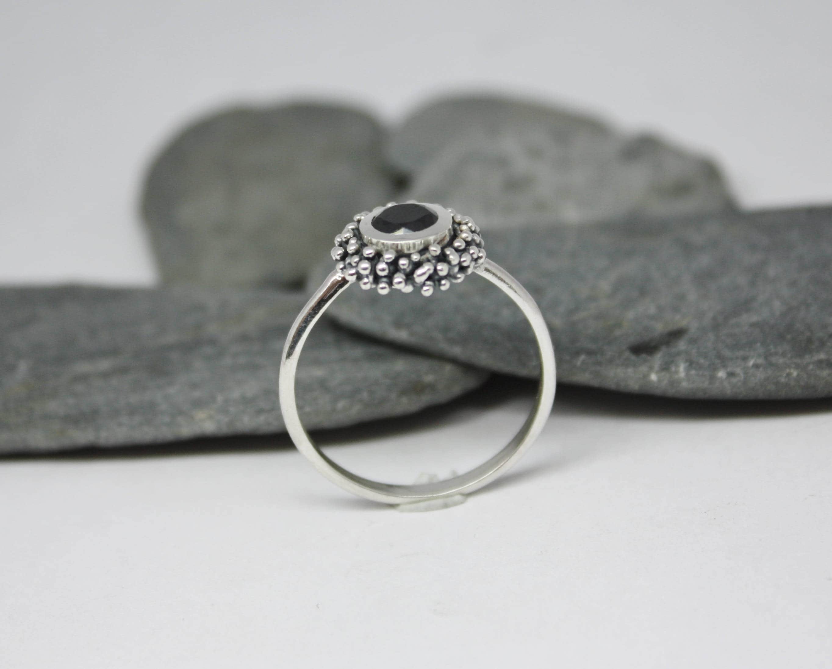 ENGAGEMENT ZIRCONIA RING. Black Zirconia. Black C Z ring. Etsy 日本