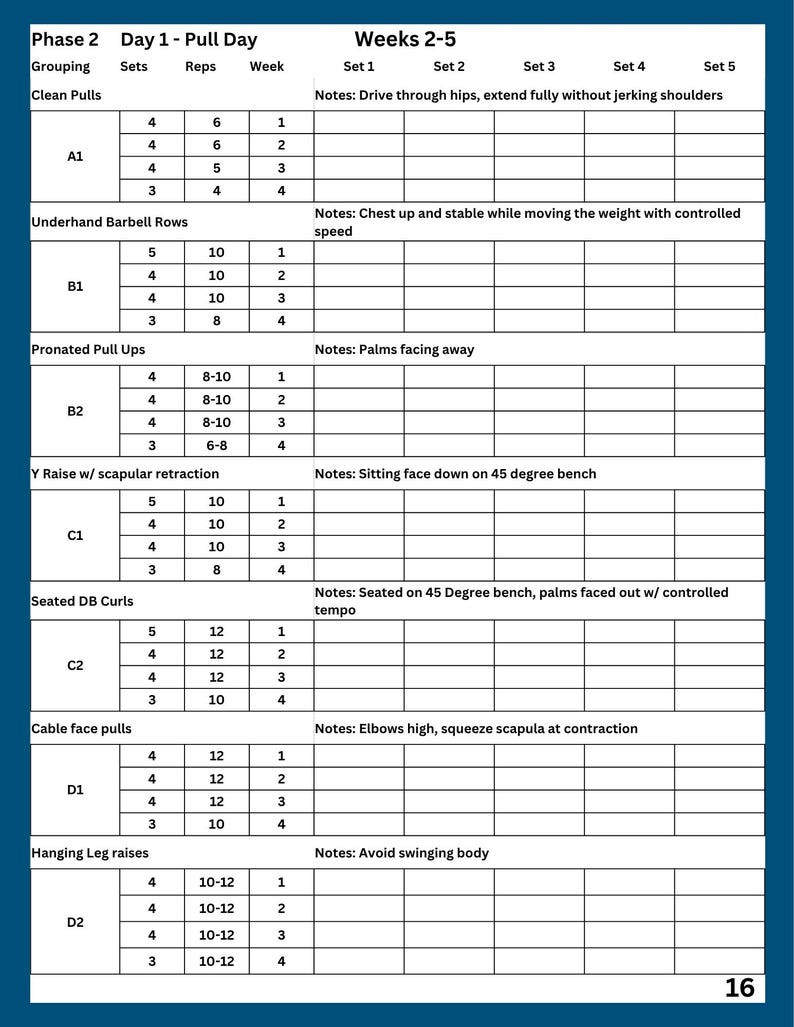 Shot Put and Discus Offseason Training Program PDF With Strength and ...
