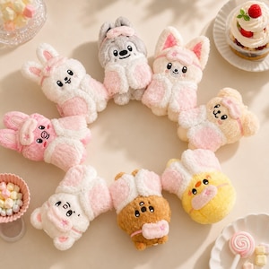 Stray kids skzoo plush keychain - Etsy 日本