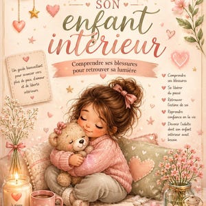 Guarire il tuo bambino interiore | Ebook in PDF | Sviluppo personale | Diario di riflessione | Guarigione emotiva