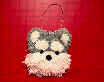 Felt Dog Christmas Ornaments